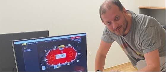 Pokerový coach Lukáš Alkaatch Horák s Karlosem Vémolou