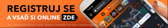 Zaregistrujte se u Betana zde