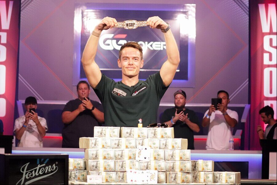 WSOP 2022 šampion Espen Jorstad si za vítězství v Main Eventu odnesl $10.000.000