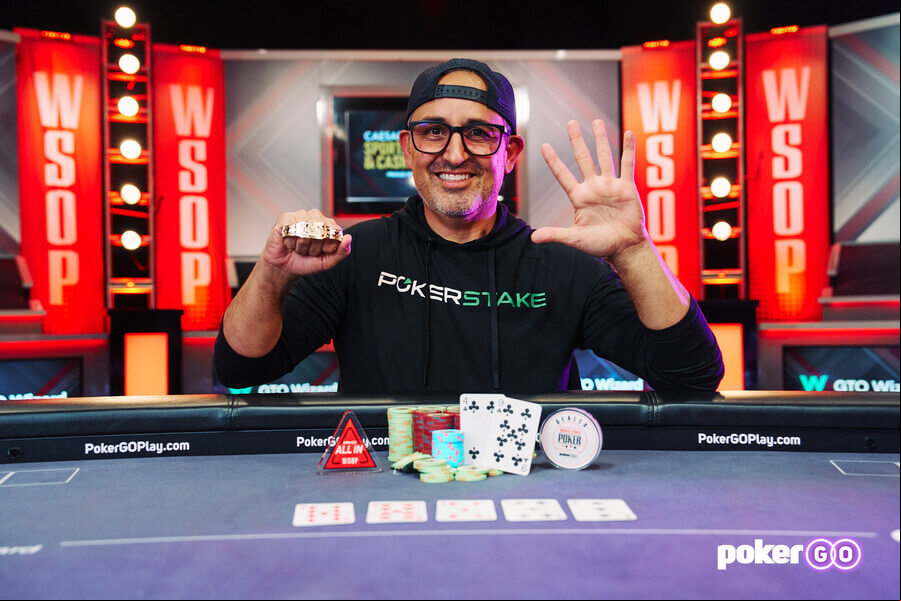 Josh Arieh hraje WSOP 2023 na PokerGo.com