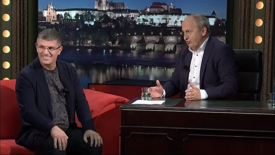 Leon Tsoukernik přijal pozvání do Show Jana Krause