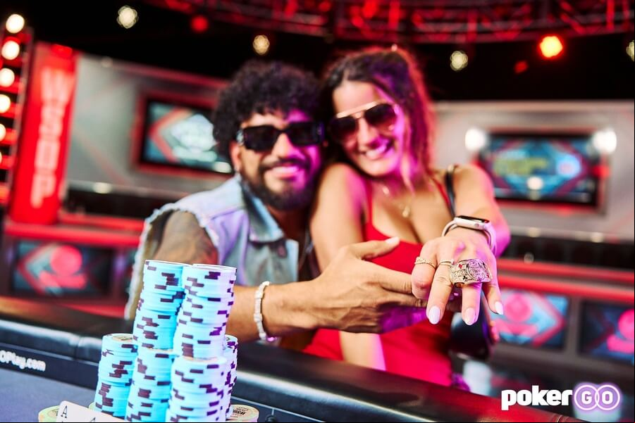 Lou Garza při WSOP 2023 na PokerGO.com