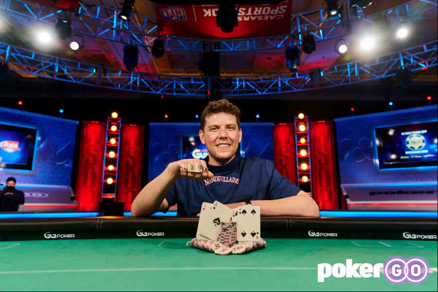 Alan Engel získal náramek WSOP 2021 na PokerGo.com