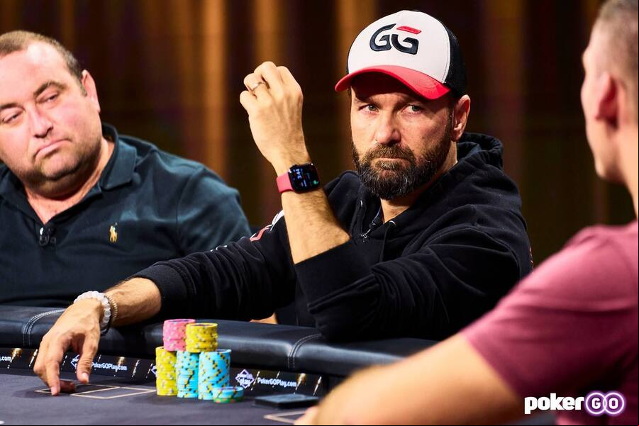 Daniel Negreanu při SHRB na PokerGO.com