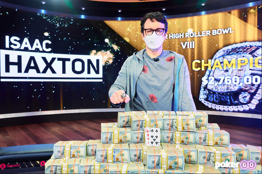 Issac Haxton vítězí v SHRB na PokerGo.com