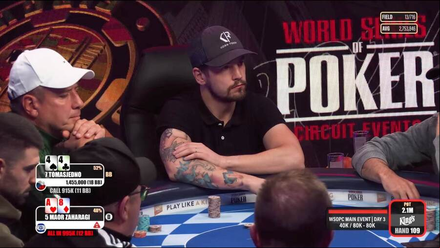 Tomasjedno a Roman Krahula hrají finále WSOPC v Rozvadově