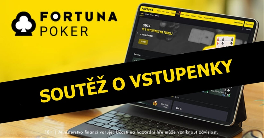 Soutěž o vstupenku do výročního eventu na online herně Fortuna Poker