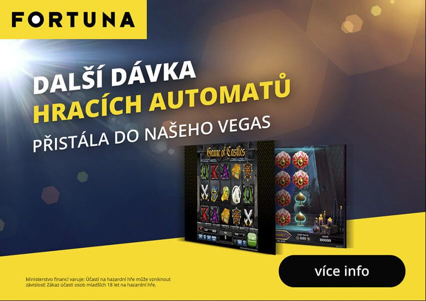 Vyzkoušejte Fortuna automaty zdarma v demo režimu