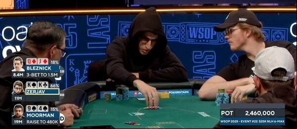 Podezřelý slovinský bet na WSOP 2025 z X účtu PokerGO