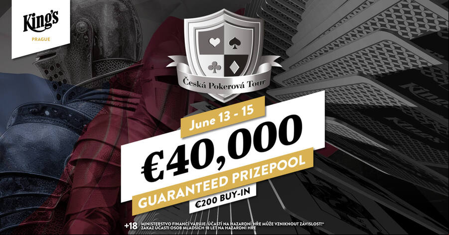 King’s ČPT garantuje v červnu minimálně €40.000 prize pool